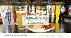 Desktop Screenshot of golftimberridge.com